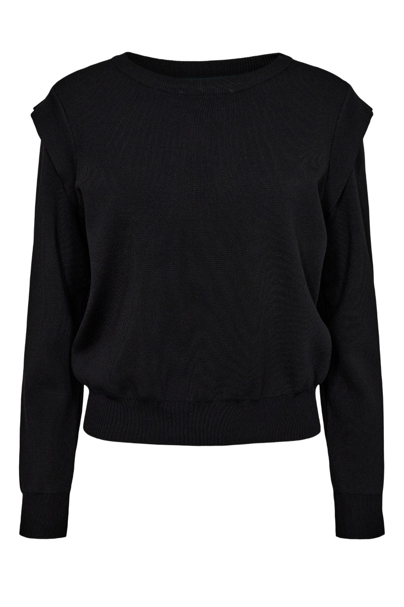 Nümph Nunilli Pullover i Caviar - Halloween Tilbud -20%