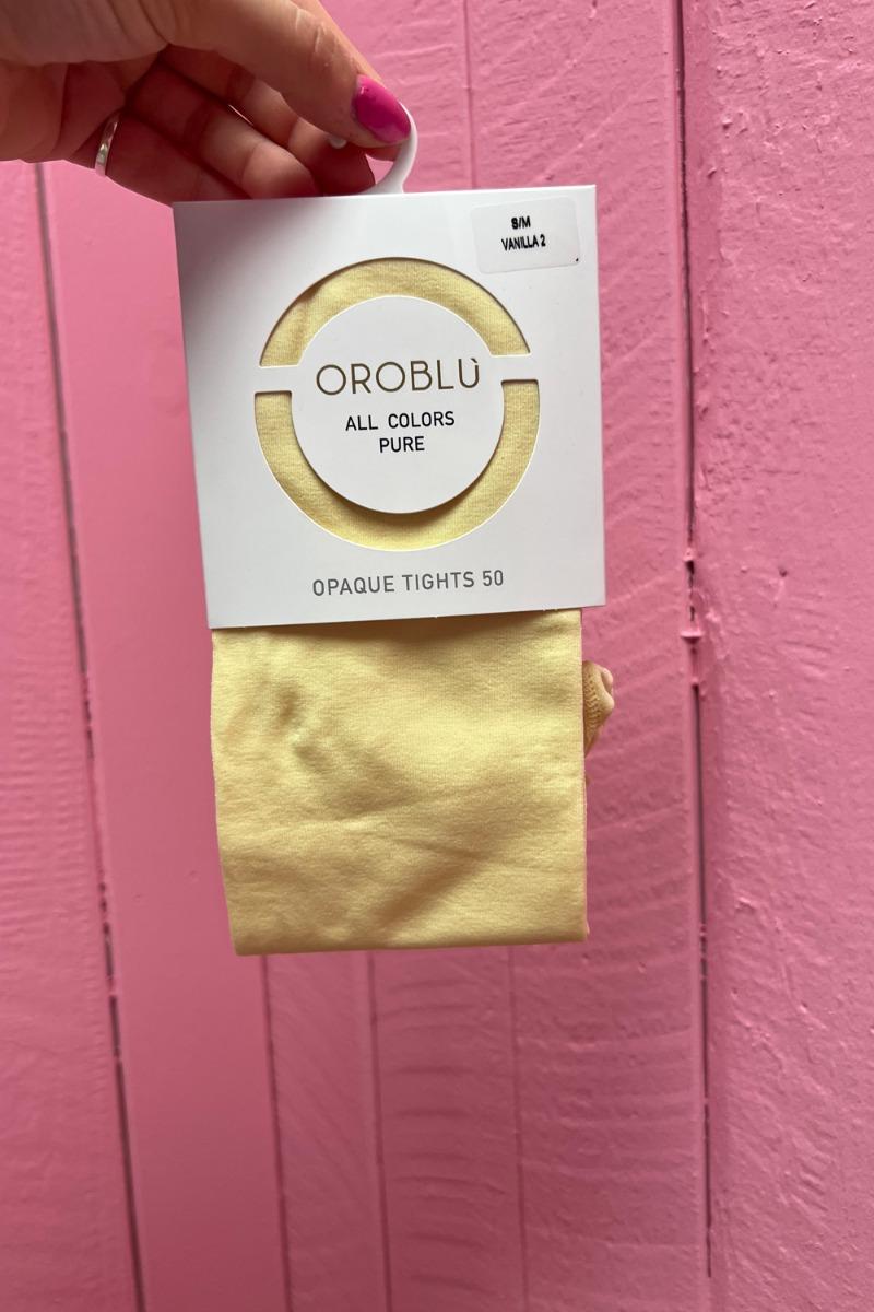 Oroblu Strømpebukser i Vanilla - Komfort og Stil