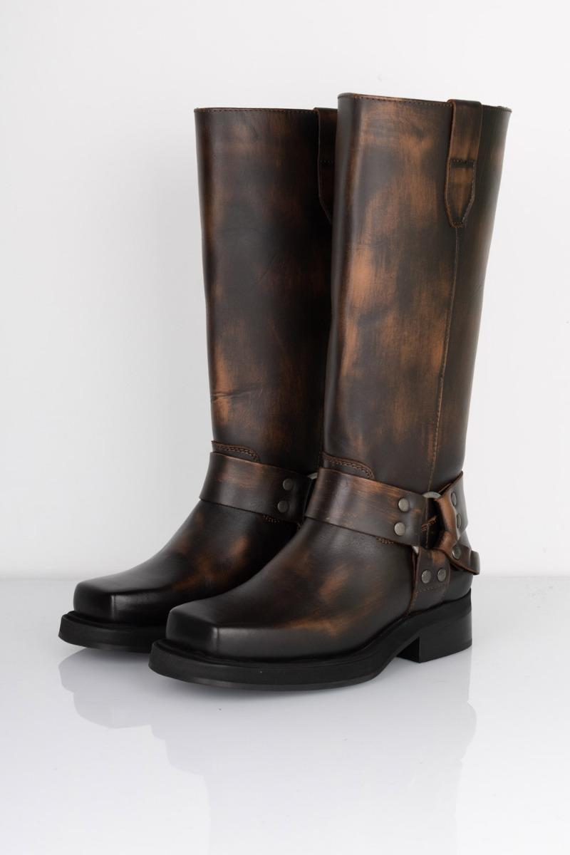 Støvler   Angelina Vintage   Brown Matte fra Pavement