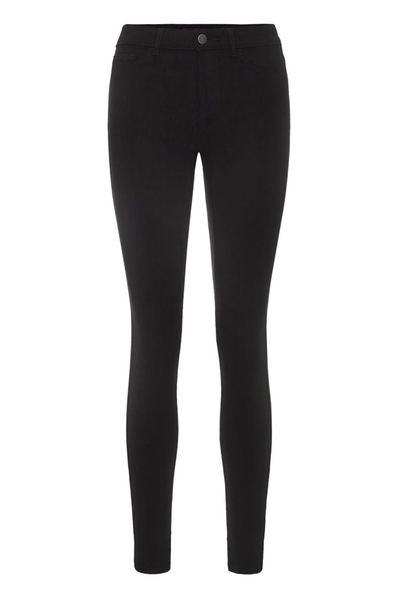 Perfekte sorte jeans i midt talje - 2 for 395 kr.