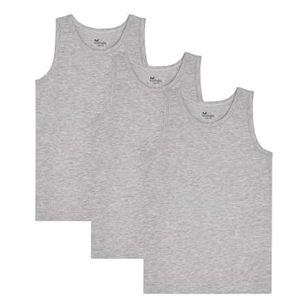 3 Pak Tanktops Meleret Grå fra Birkholm