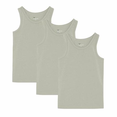 3 Pak Tanktops Søgræs Grøn fra Birkholm
