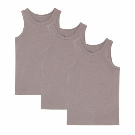 3 Pak Tanktops Granit Grå fra Birkholm