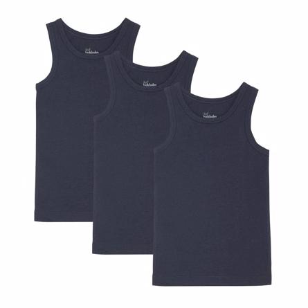 3 Pak Tanktops Navy Blå fra Birkholm