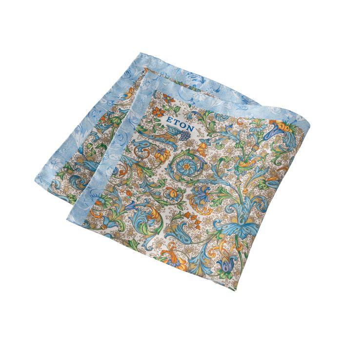 Floral Silk Pocket Square fra Eton