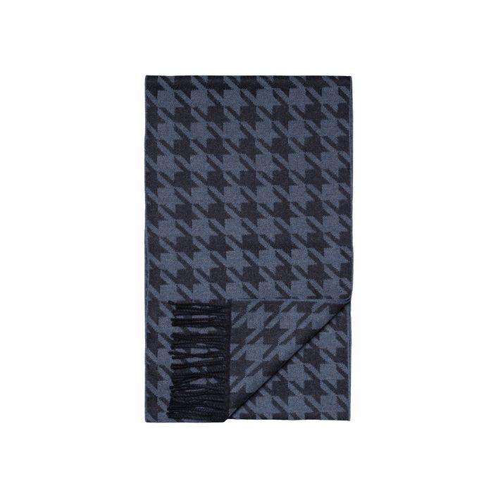 Houndstooth Merino Wool Scarf fra Eton