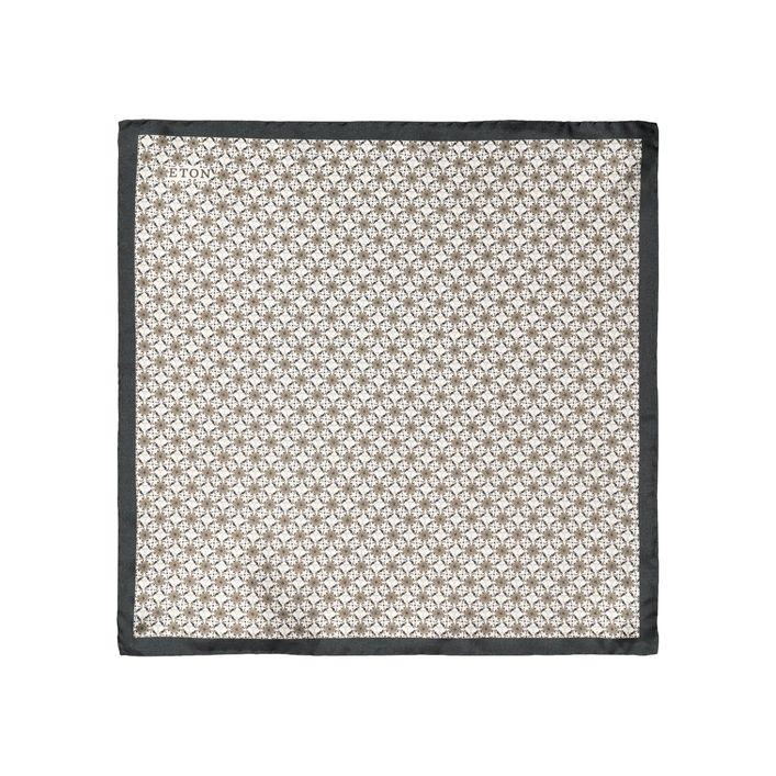 Geometric Silk Pocket Square fra Eton