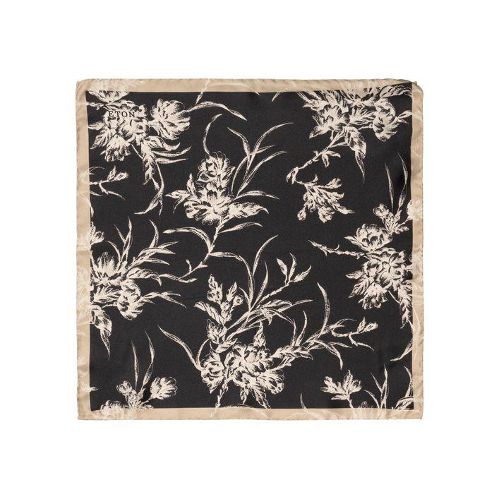 Floral Silk Pocket Square fra Eton