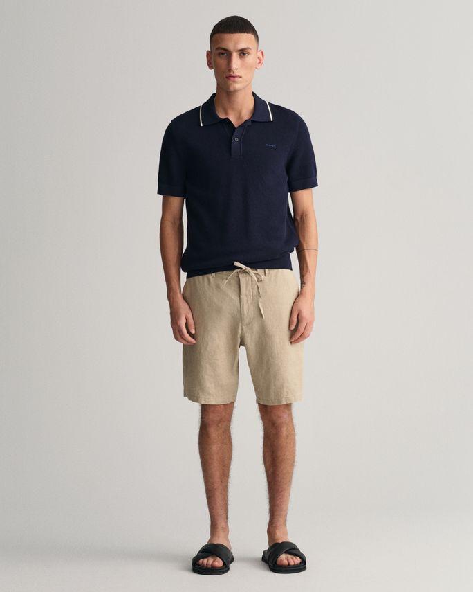 D2. Relaxed Linen Ds Shorts In fra Gant