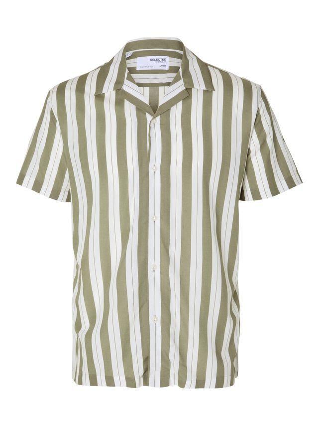 Slhregair Shirt Ss Mix W fra Selected