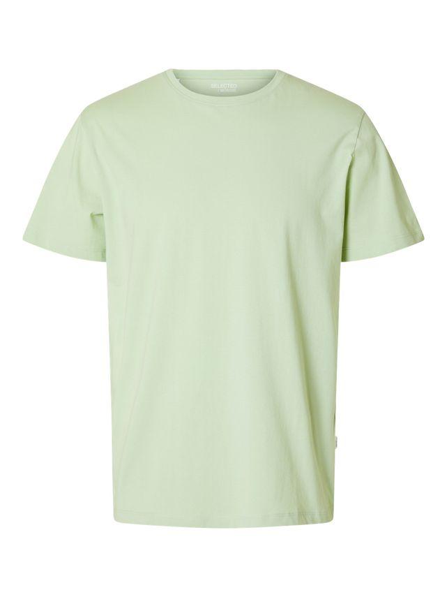 Slhaspen Ss O Neck Tee W Noos fra Selected