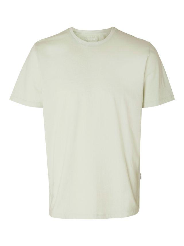 Slhaspen Mini Str Ss O Neck Tee Noo fra Selected