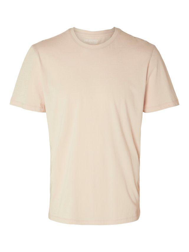 Slhaspen Mini Str Ss O Neck Tee Noo fra Selected