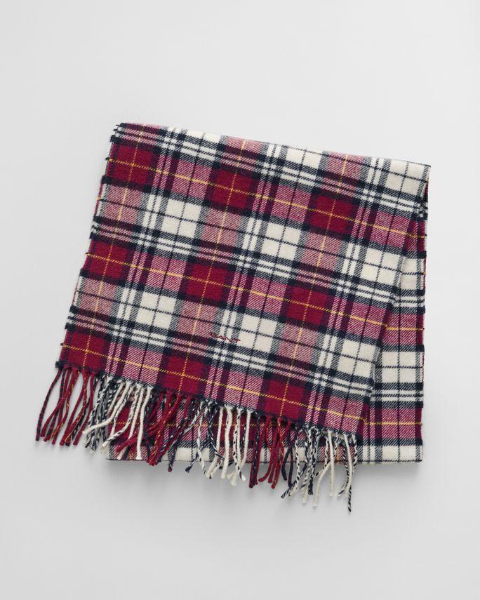 Multi Check Scarf fra Gant