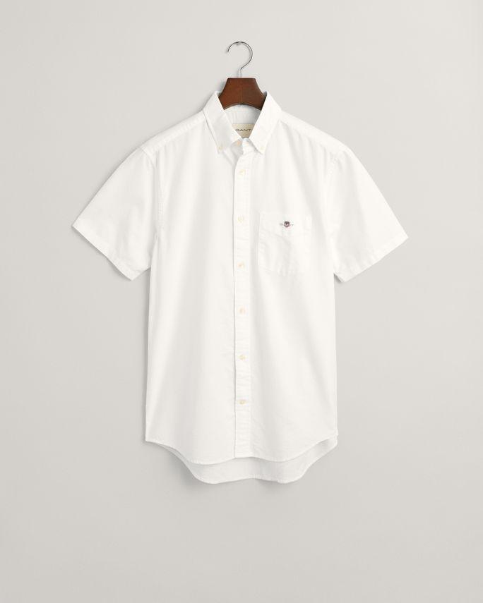 Reg Oxford Ss Shirt fra Gant
