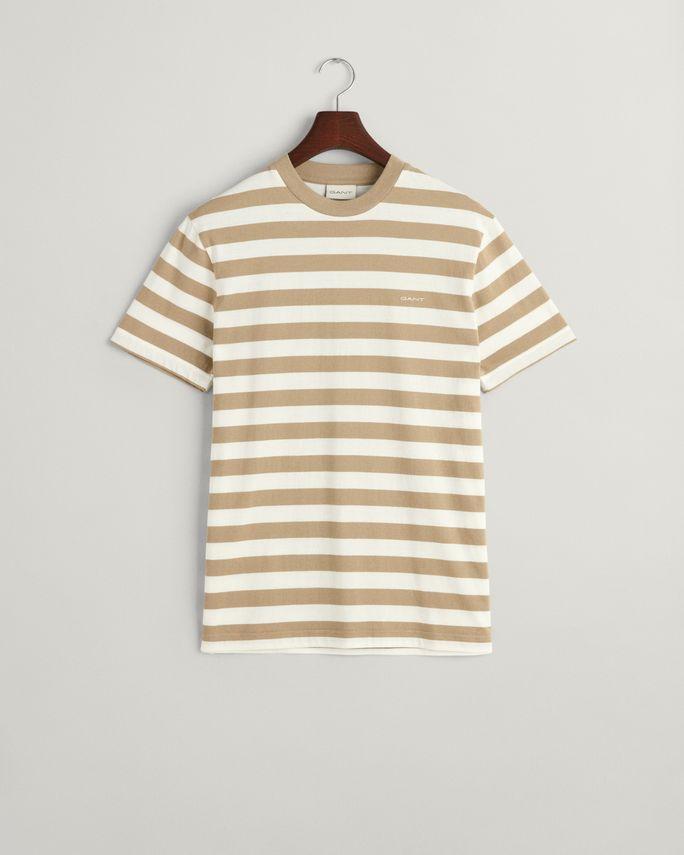 Stripe Ss T Shirt fra Gant