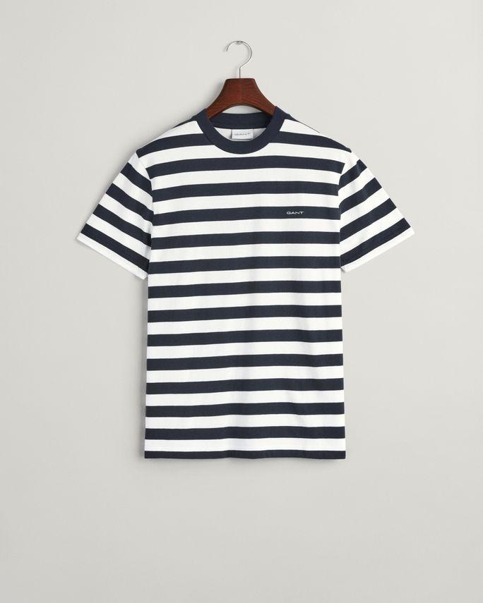 Stripe Ss T Shirt fra Gant