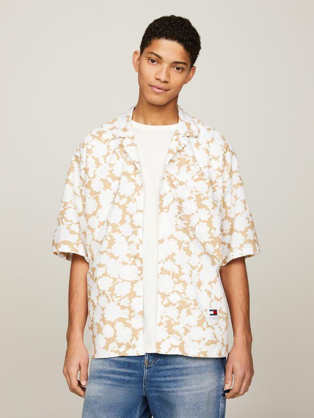 Tjm Rlx Floral Aop Camp Shirt fra Tommy Jeans