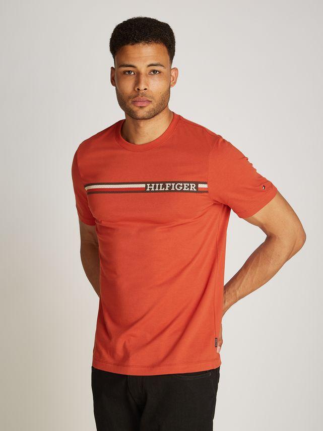 Chest Stripe Tee fra Tommy Hilfiger