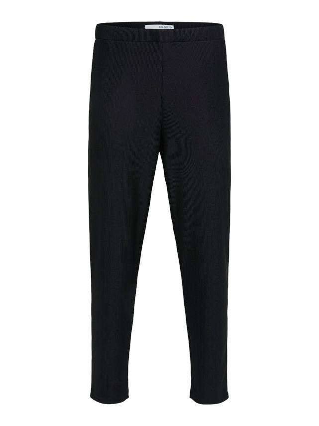 Slhstraight196 Plisse Trouser Ex fra Selected