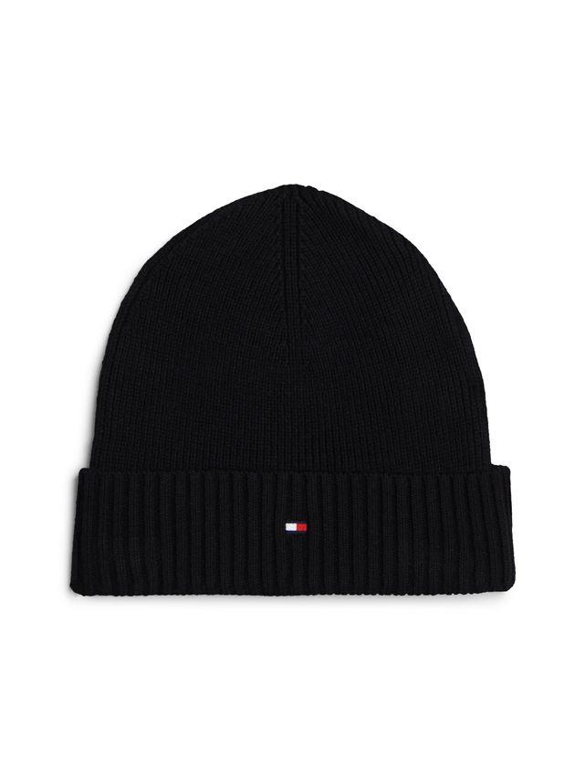 Th Flag Pima Cotton Beanie fra Tommy Hilfiger