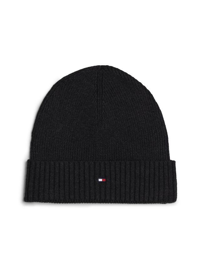 Th Flag Pima Cotton Beanie fra Tommy Hilfiger