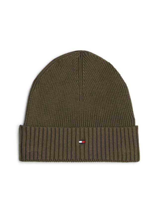 Th Flag Pima Cotton Beanie fra Tommy Hilfiger