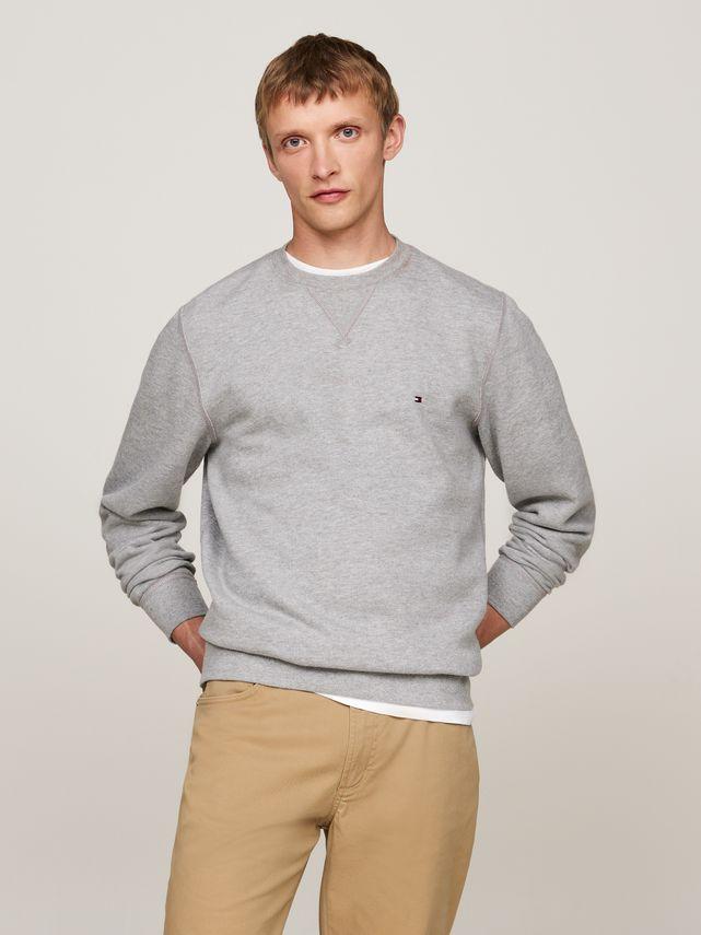 Essential Fleece Crewneck fra Tommy Hilfiger