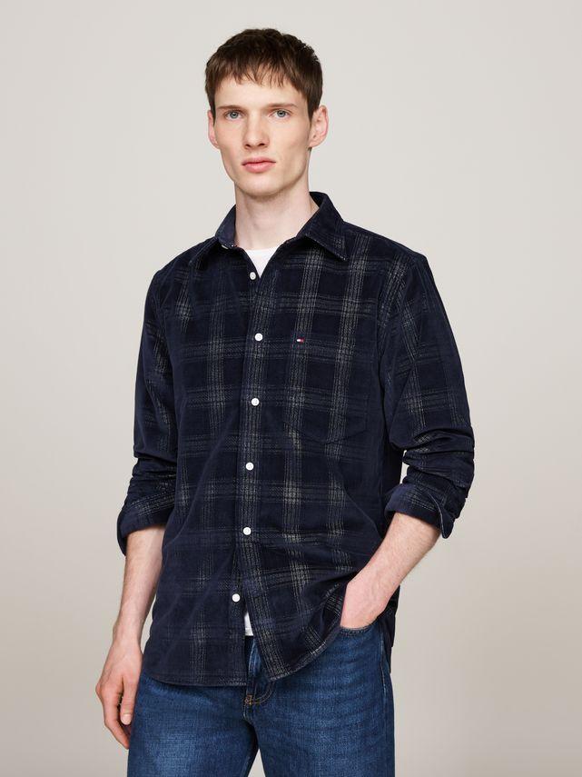 Corduroy Check Rf Shirt fra Tommy Hilfiger