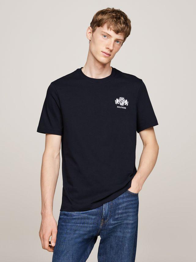 Small Crest Embro Tee fra Tommy Hilfiger
