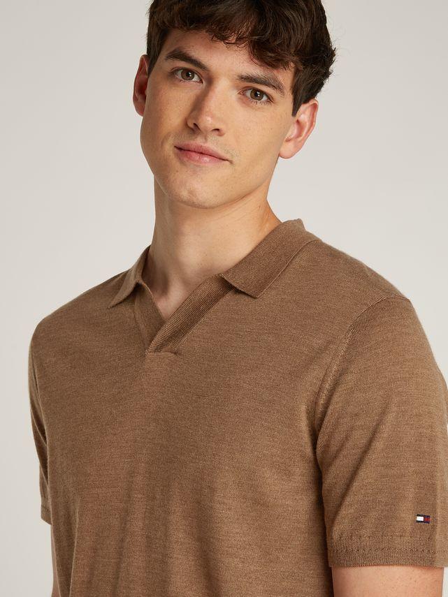 Dc Fine Gg Merino Polo Jonny Col fra Tommy Hilfiger