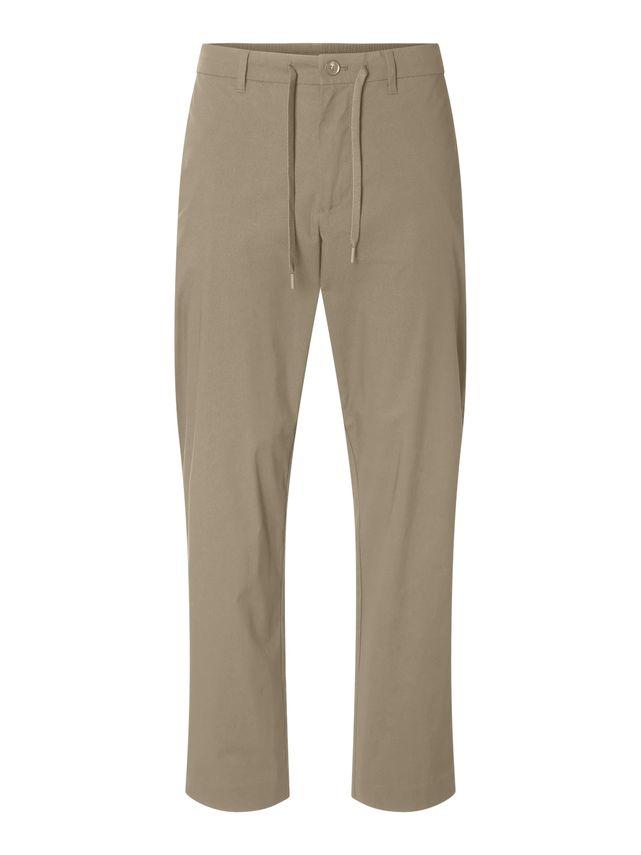Slh190 Regular Tape Leroy Flex Pant fra Selected