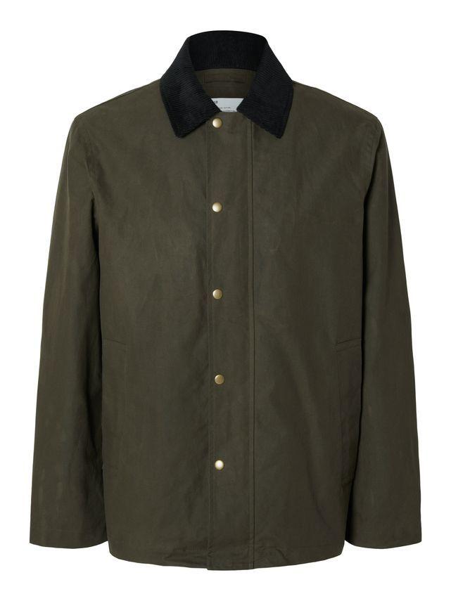 Slhwalter Waxed Cotton Jkt Noos fra Selected