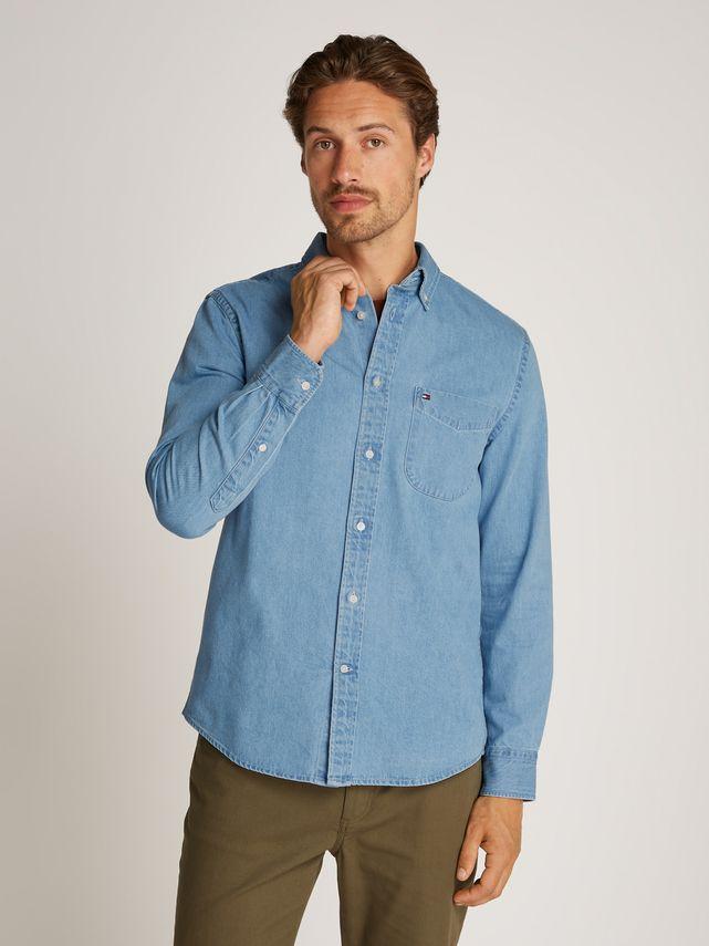 Denim Rf Shirt fra Tommy Hilfiger