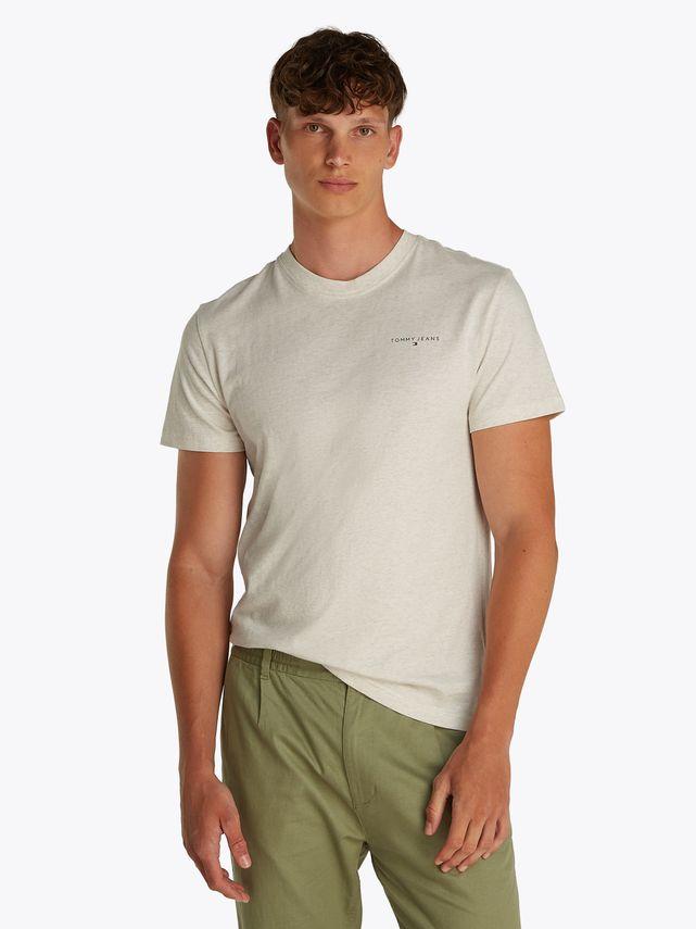 Tjm Slim Linear Chest Tee Ext fra Tommy Jeans