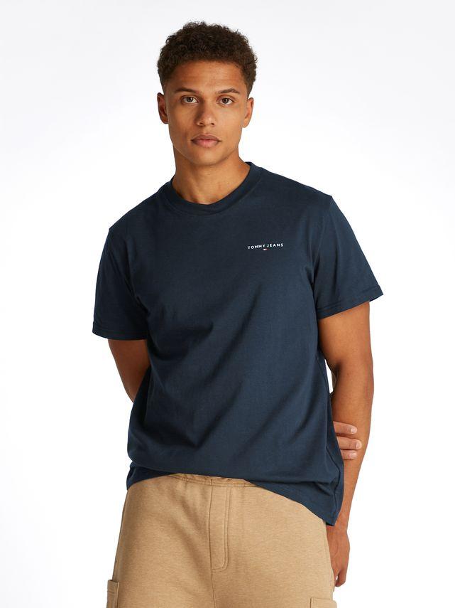 Tjm Slim Linear Chest Tee Ext fra Tommy Jeans