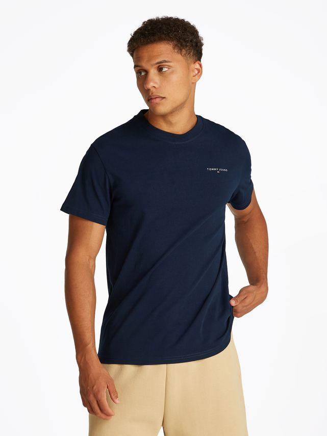 Tjm Slim Linear Chest Tee Ext fra Tommy Jeans