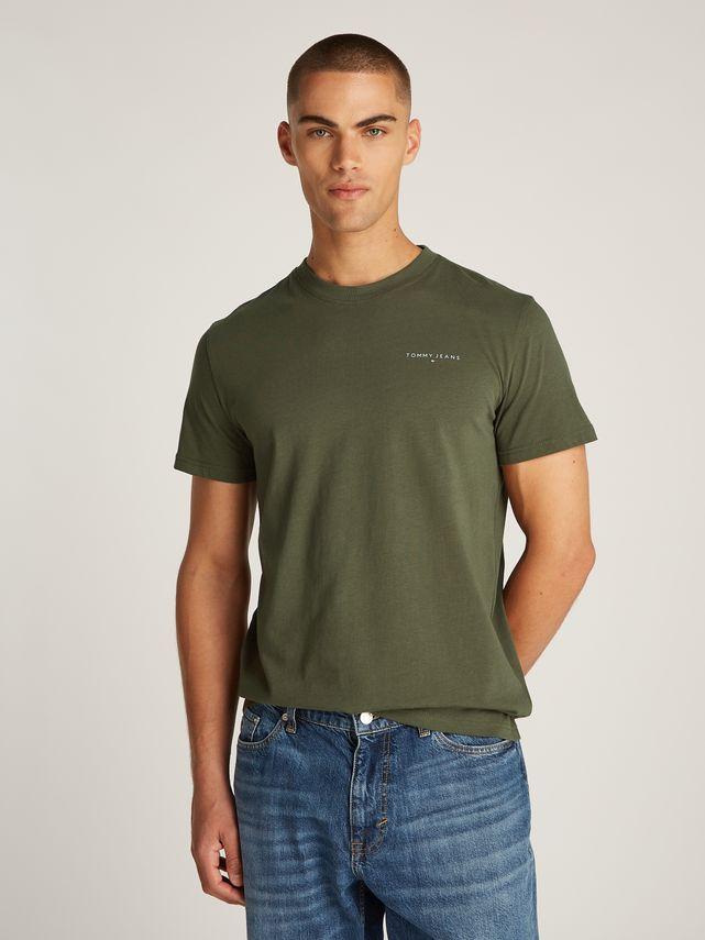 Tjm Slim Linear Chest Tee Ext fra Tommy Jeans