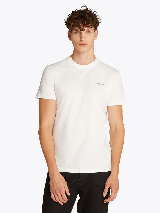 Tjm Slim Linear Chest Tee Ext fra Tommy Jeans