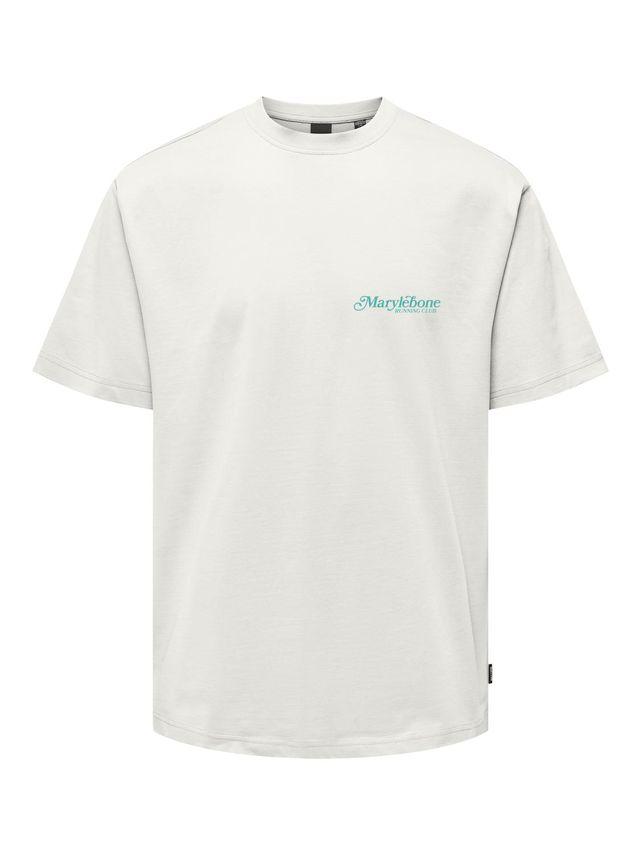 Onsbowen Rlx Ss Tee fra Only & Sons