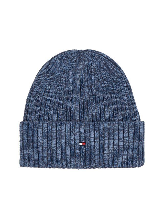 The Flag Twisted Yarn Beanie fra Tommy Hilfiger