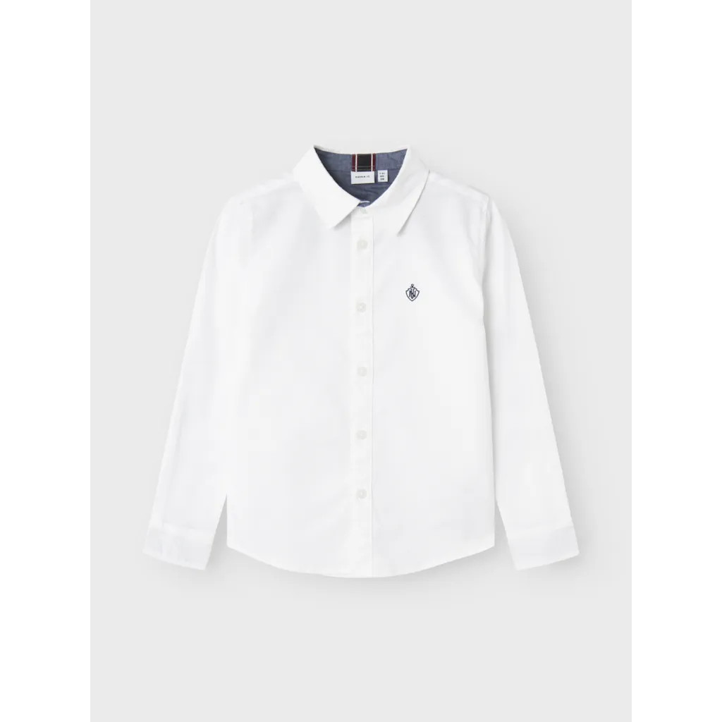 Skjorte Rekid Bright White fra Name It
