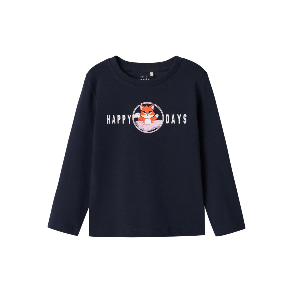 Langærmet Bluse Vix Dark Sapphire fra Name It
