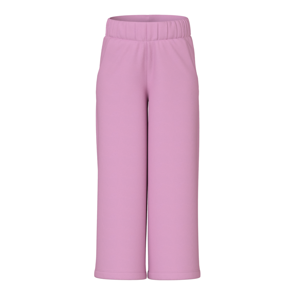 Sweatpants Med Brede Ben Vanita Pastel Lavender fra Name It
