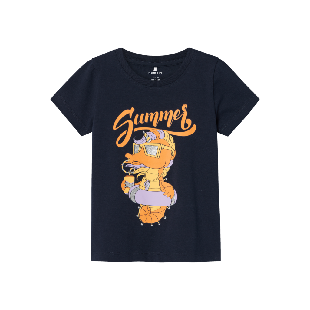 T Shirt Janine Dark Sapphire fra Name It
