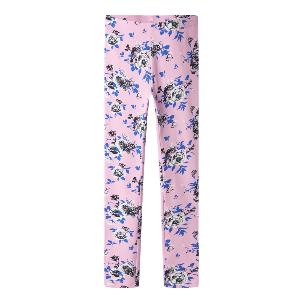 Leggings Vivian Pastel Lavender Blomster fra Name It