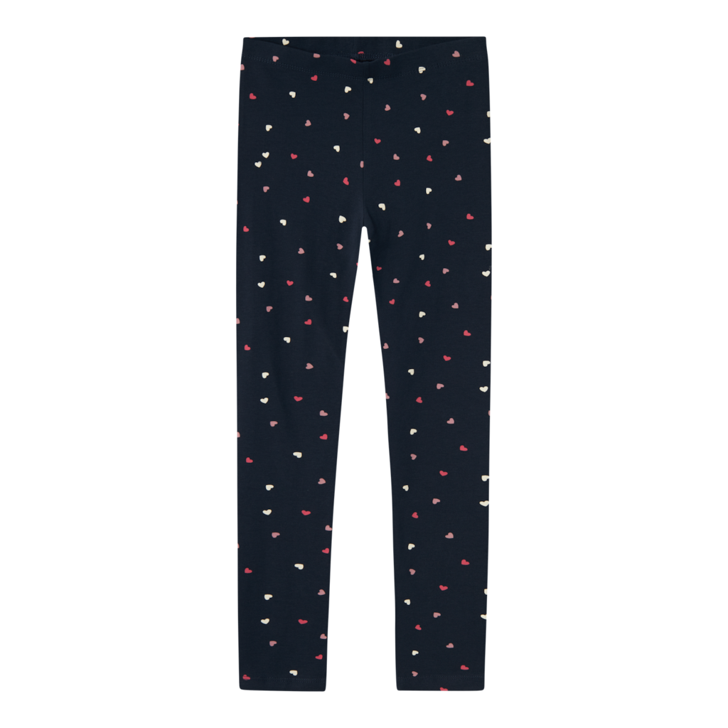 Leggings Vivian Dark Sapphire Heart fra Name It