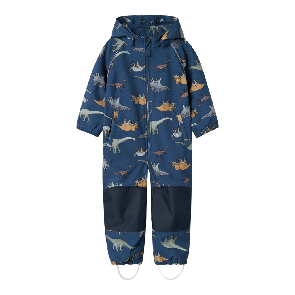 Softshell Dragt Alfa Dark Denim Dino fra Name It