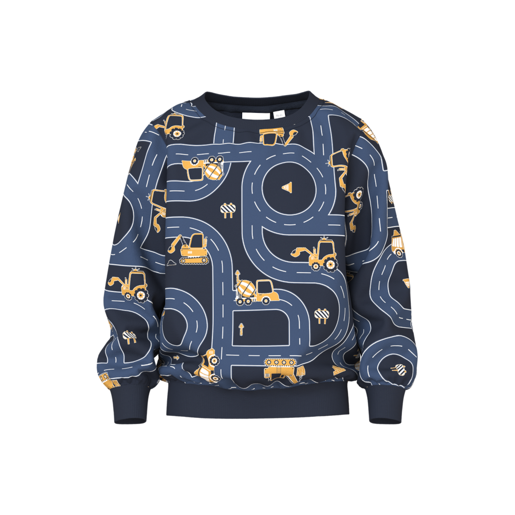 Loose Sweatshirt Vfelix Dark Sapphire fra Name It