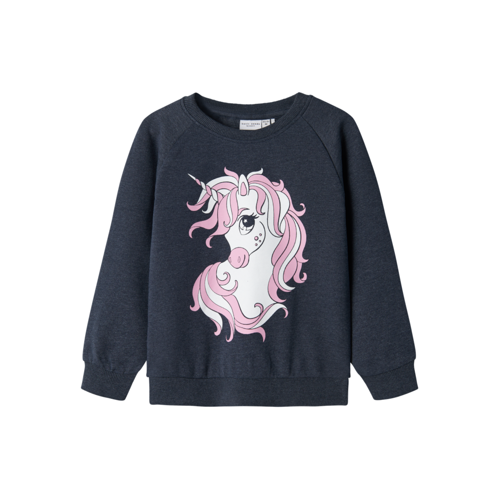 Sweatshirt Veda Dark Sapphire fra Name It